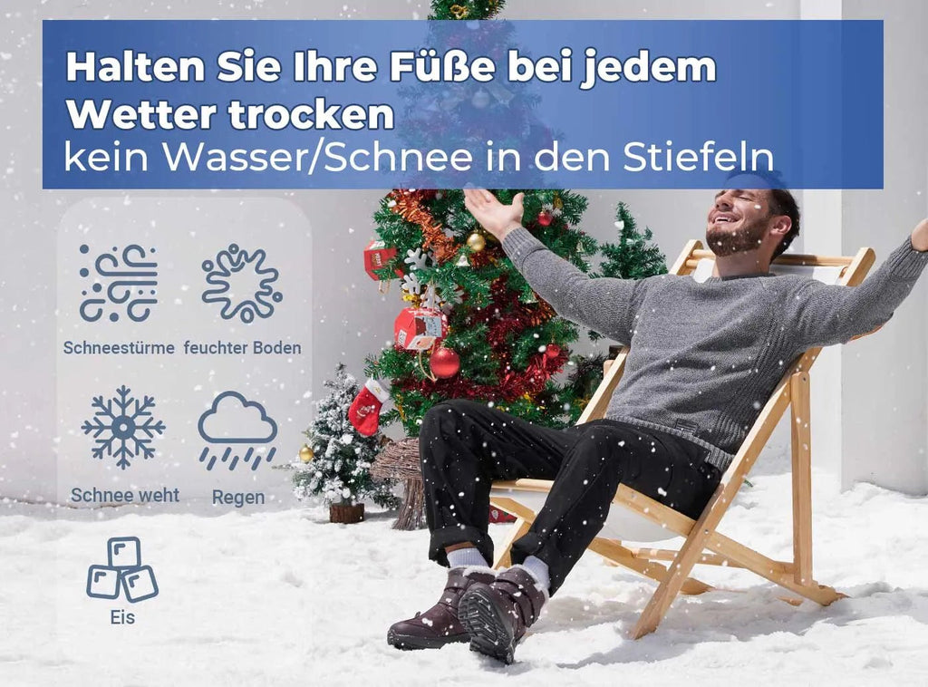 FitVille Herren CozyCore Winterstiefel V3 - 12