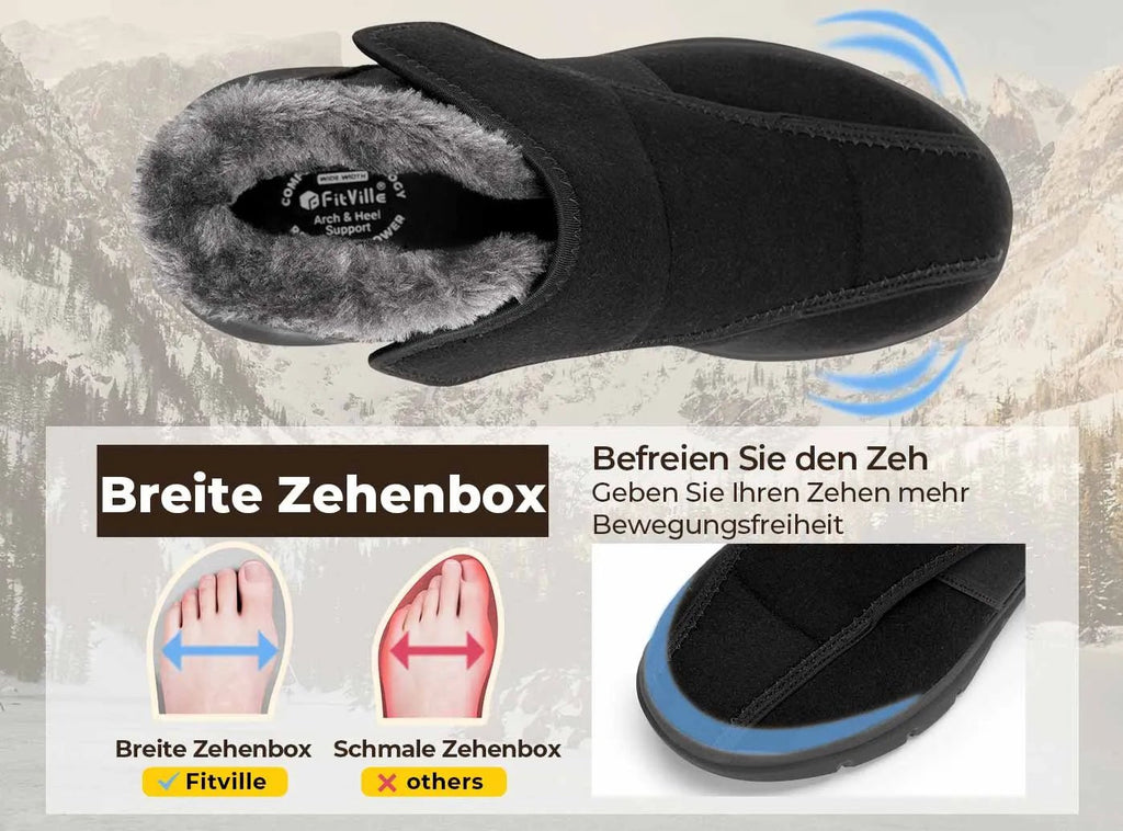 FitVille Herren EasyTop Diabetiker Winterstiefel V1 - 3