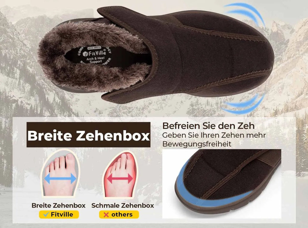 FitVille Herren EasyTop Diabetiker Winterstiefel V1 - 13