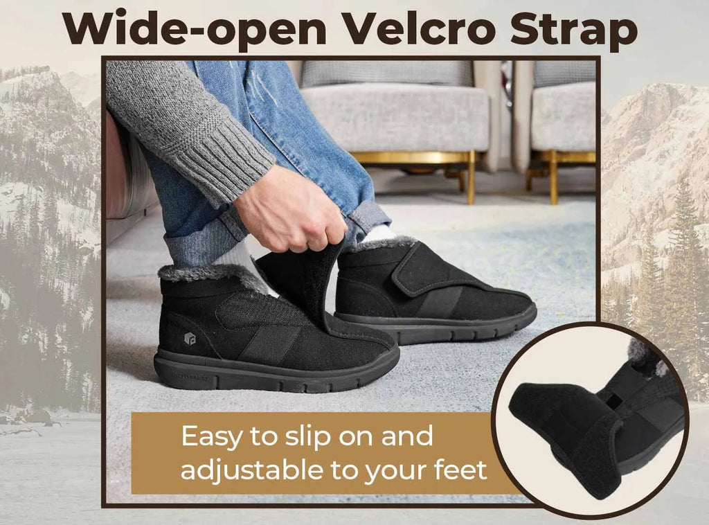 FitVille Herren EasyTop Diabetiker Winterstiefel V1 - 4