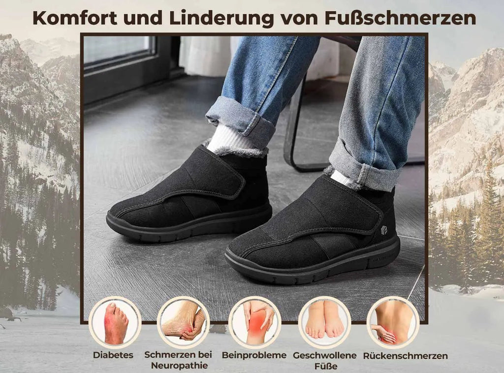 FitVille Herren EasyTop Diabetiker Winterstiefel V1 - 5