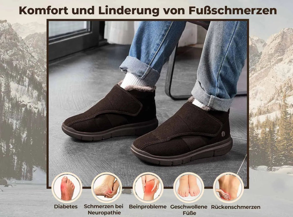 FitVille Herren EasyTop Diabetiker Winterstiefel V1 - 15