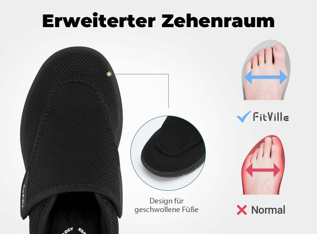 FitVille Herren EasyTop Wings Diabetikerschuhe V2 - 3