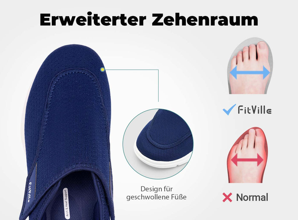 FitVille Herren EasyTop Wings Diabetikerschuhe V2 - 11