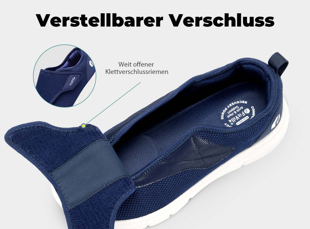 FitVille Herren EasyTop Wings Diabetikerschuhe V2 - 19