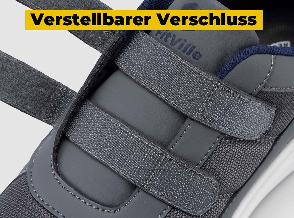 FitVille Herren EasyTop StrapEase Diabetikerschuhe V3 - 13