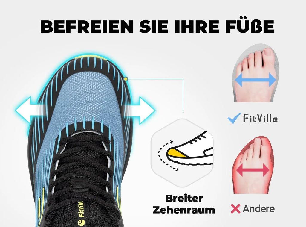 FitVille Herren AllTraction Trail Laufschuhe V2 - 10