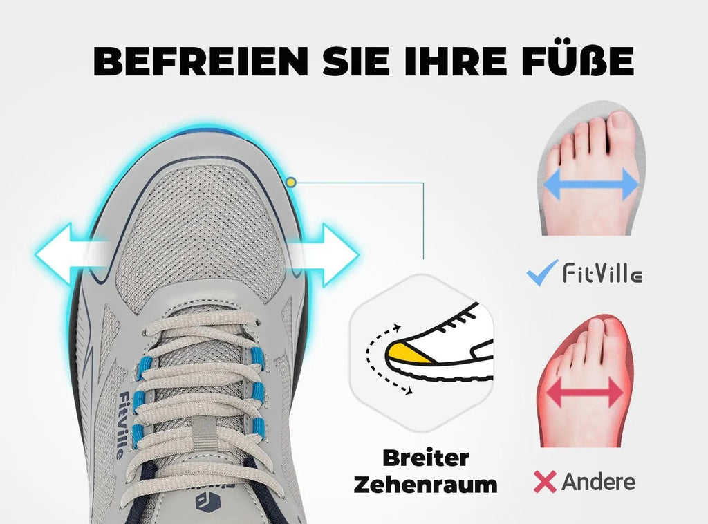 FitVille Herren AllTraction Trail Laufschuhe V3 - 10