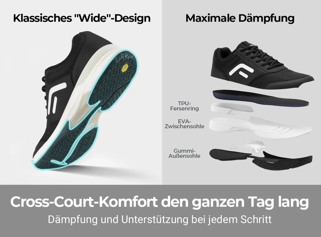 FitVille Herren Court Tennis Amadeus V3 - 11