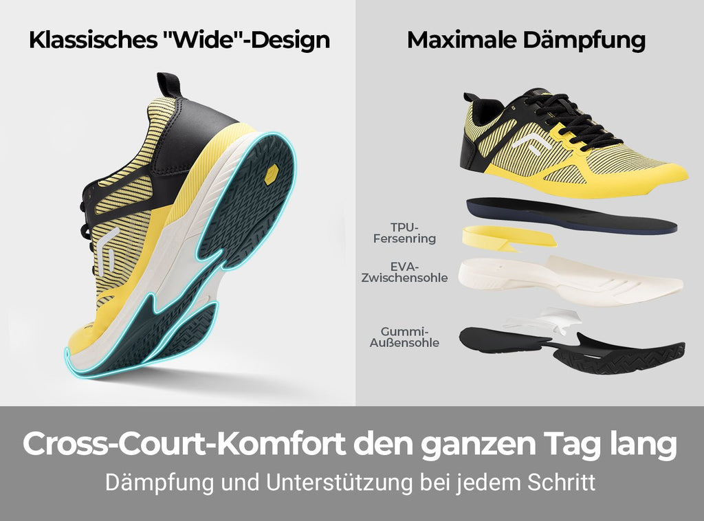 FitVille Herren Court Tennis Amadeus V7 - 11