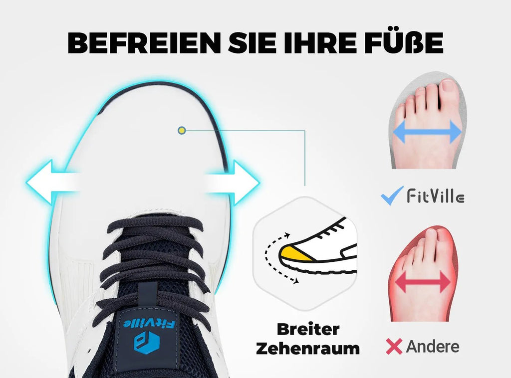 FitVille Herren SpeedEx Golfschuhe V4 - 10