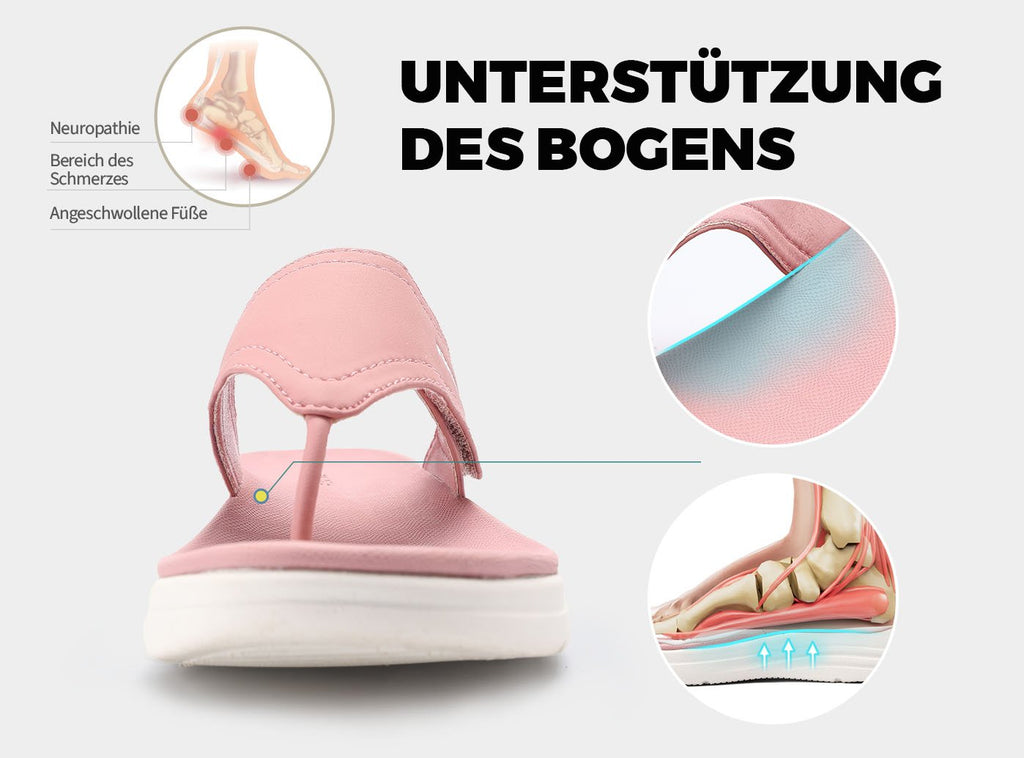 FitVille Damen Queenesque Flip Flop V1 - 24