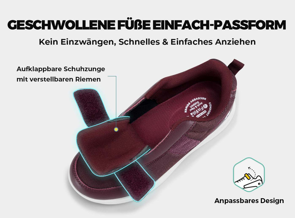 FitVille Damen EasyTop StrapEase Diabetikerschuhe V4 - 13