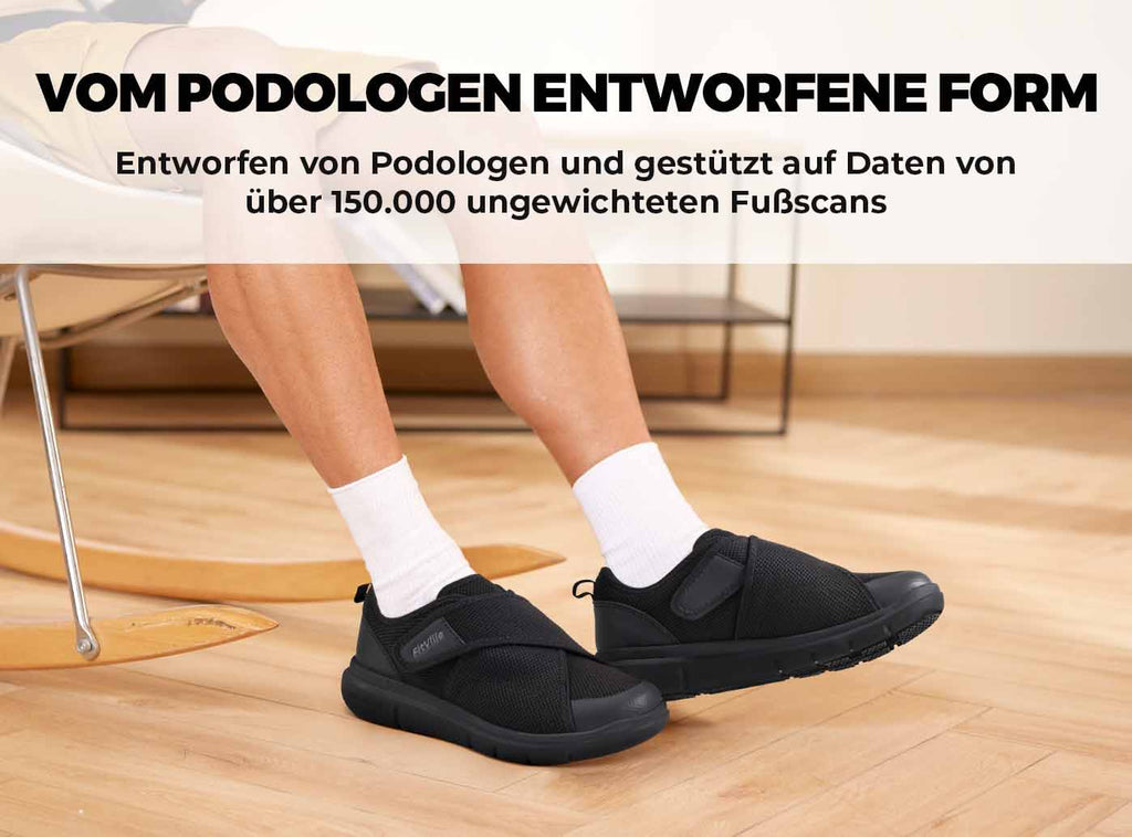 FitVille Herren EasyTop Diabetikerschuhe V5 - 17