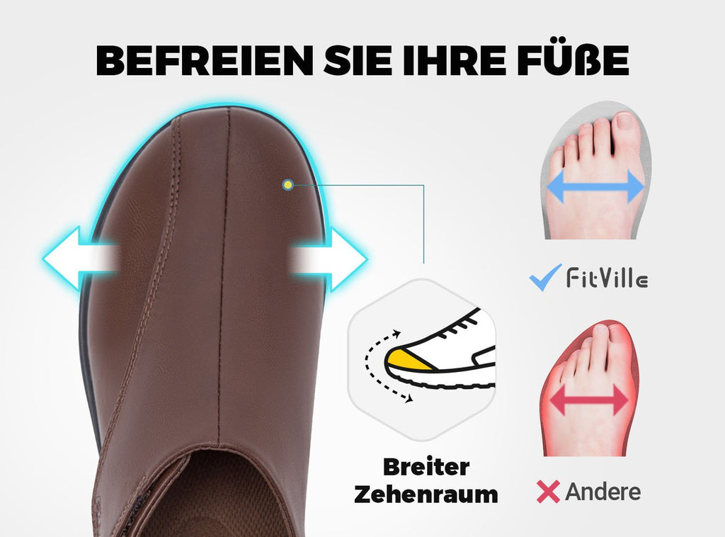 FitVille Damen EasyTop Deluxe Freizeitschuhe V1 - 10
