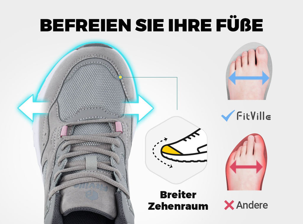 FitVille Damen Rebound Core Wanderschuhe V9 - 2