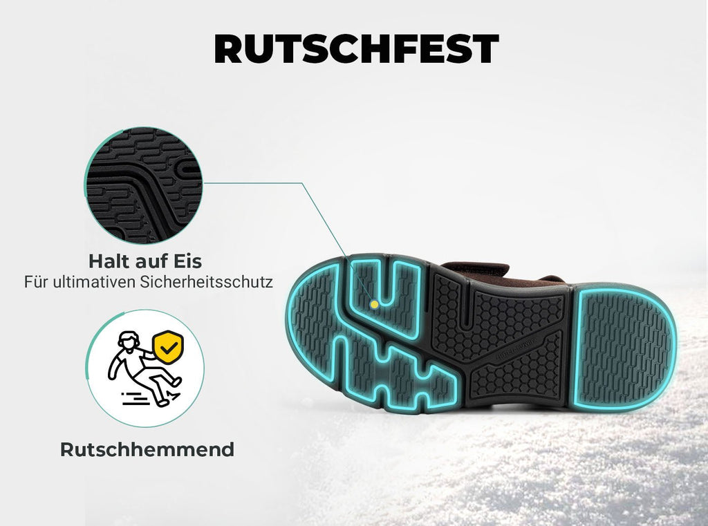 FitVille Herren EasyTop Diabetiker Winterstiefel V2 - 28