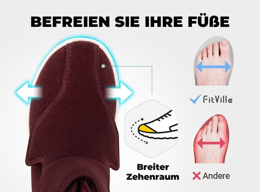 FitVille Damen EasyTop Diabetiker Winterstiefel V2 - 13