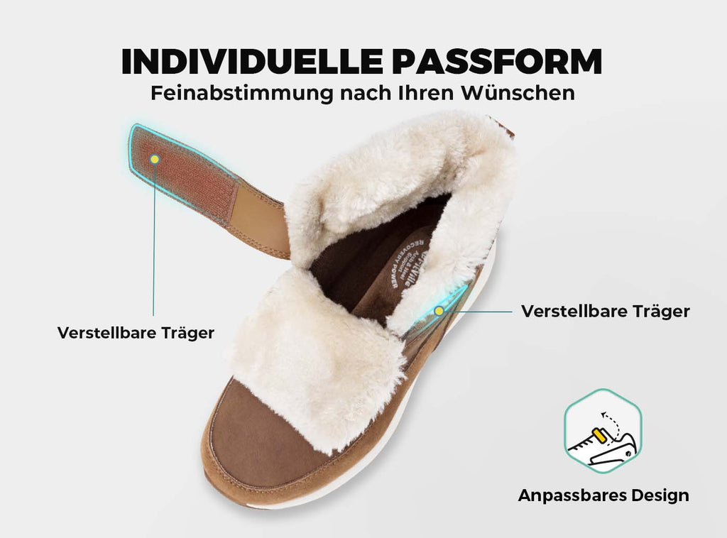 FitVille Damen CozyCore Winterstiefel V12 - 14