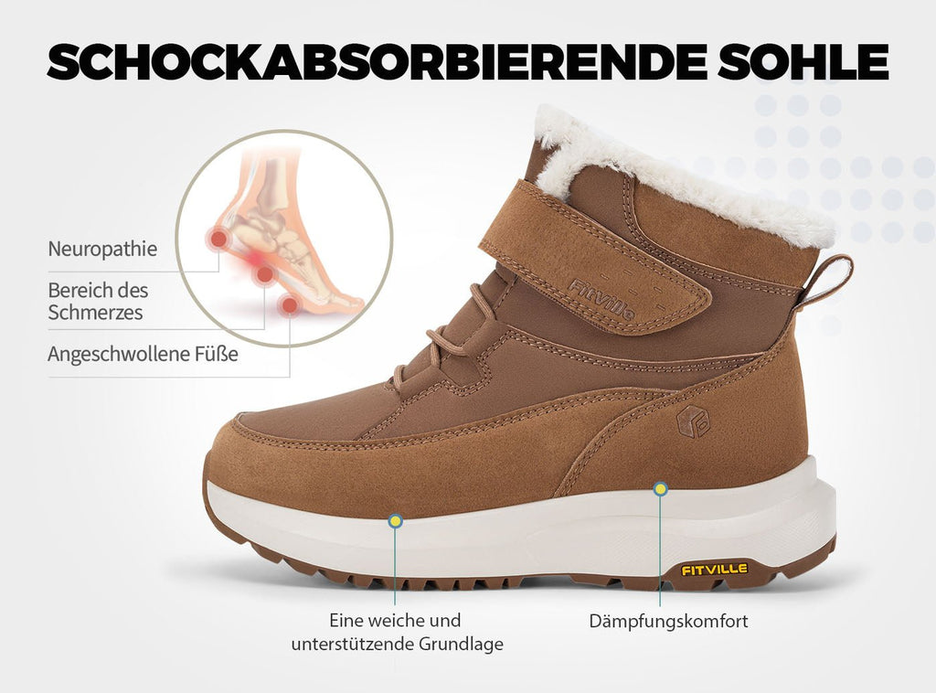 FitVille Damen CozyCore Winterstiefel V12 - 6