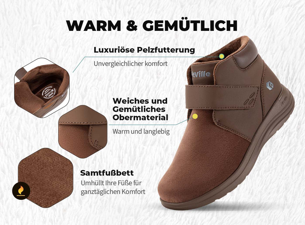 FitVille Damen CozyCore Winterstiefel V6 - 5