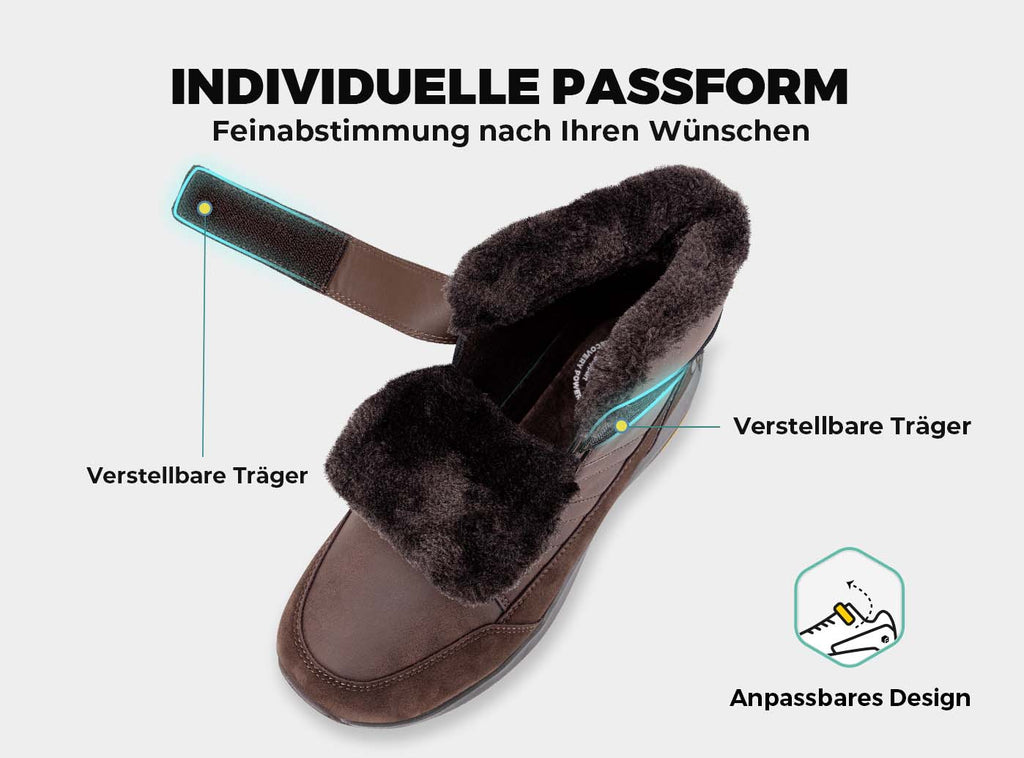 FitVille Herren CozyCore Winterstiefel V8 - 14