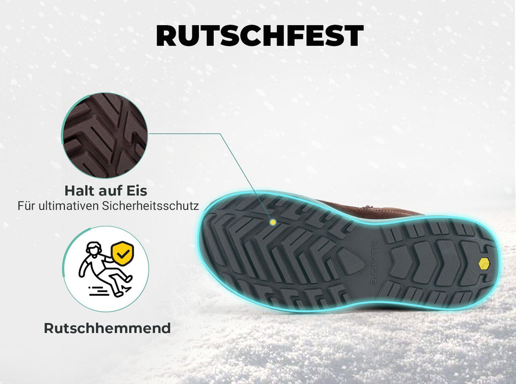 FitVille Herren CozyCore Winterstiefel V8 - 8