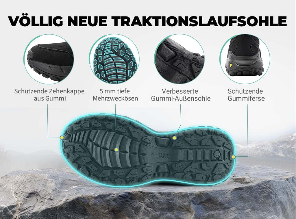 FitVille Herren Low - Top LugMax Outdoor Slip - On V3 - 6