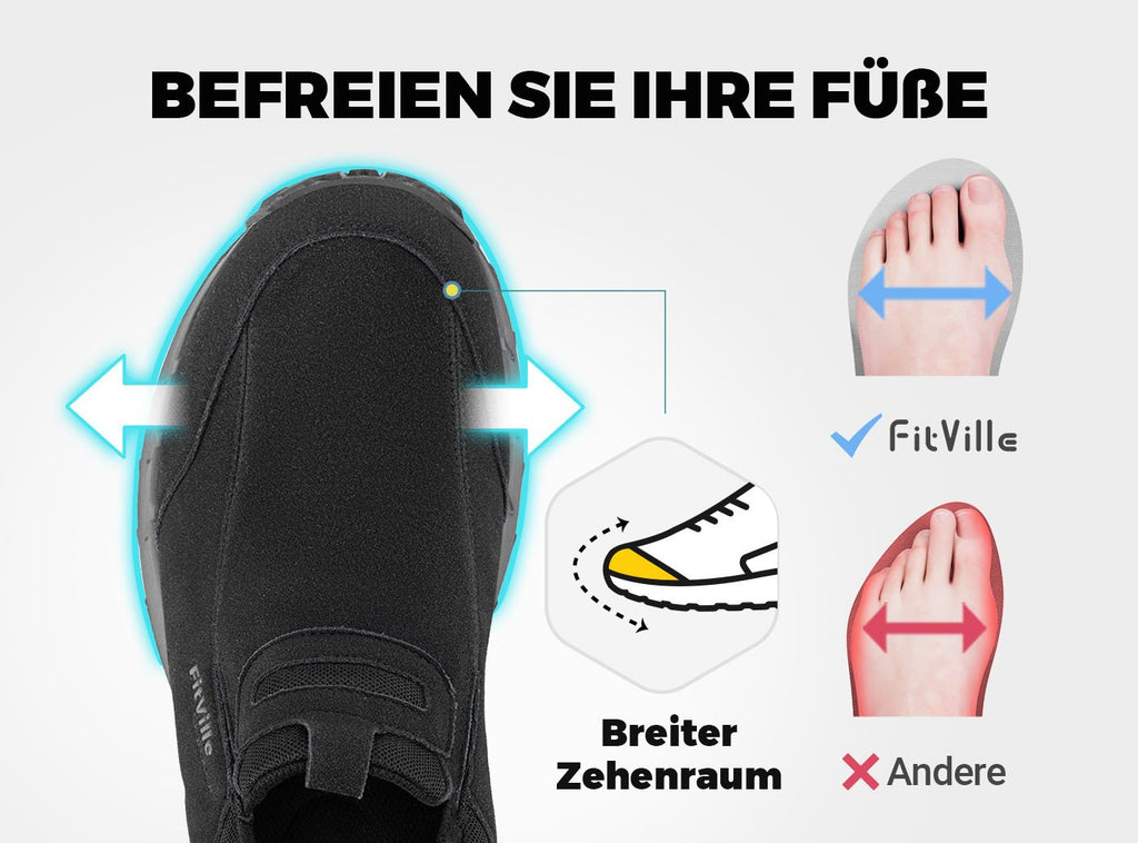 FitVille Herren Low - Top LugMax Outdoor Slip - On V3 - 2