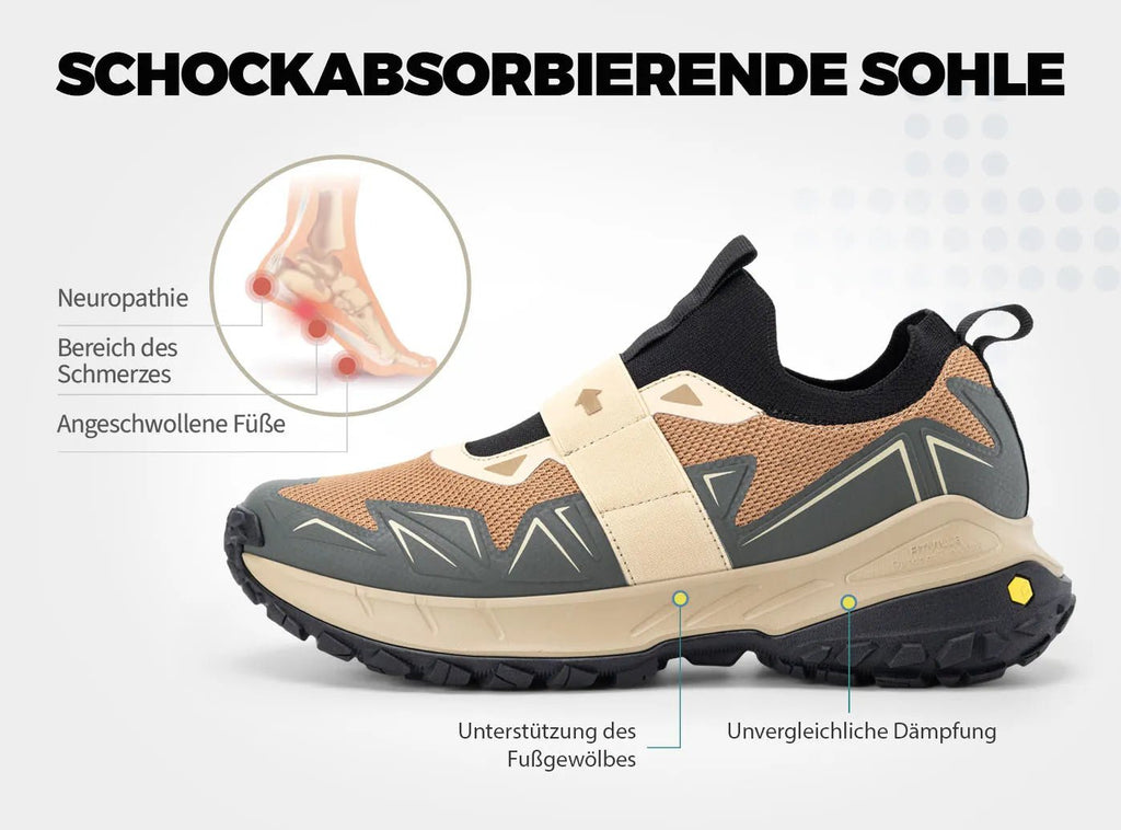 FitVille Herren Low - Top LugMax Wanderschuhe V4 - 24