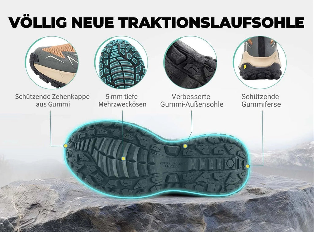 FitVille Herren Low - Top LugMax Wanderschuhe V4 - 7