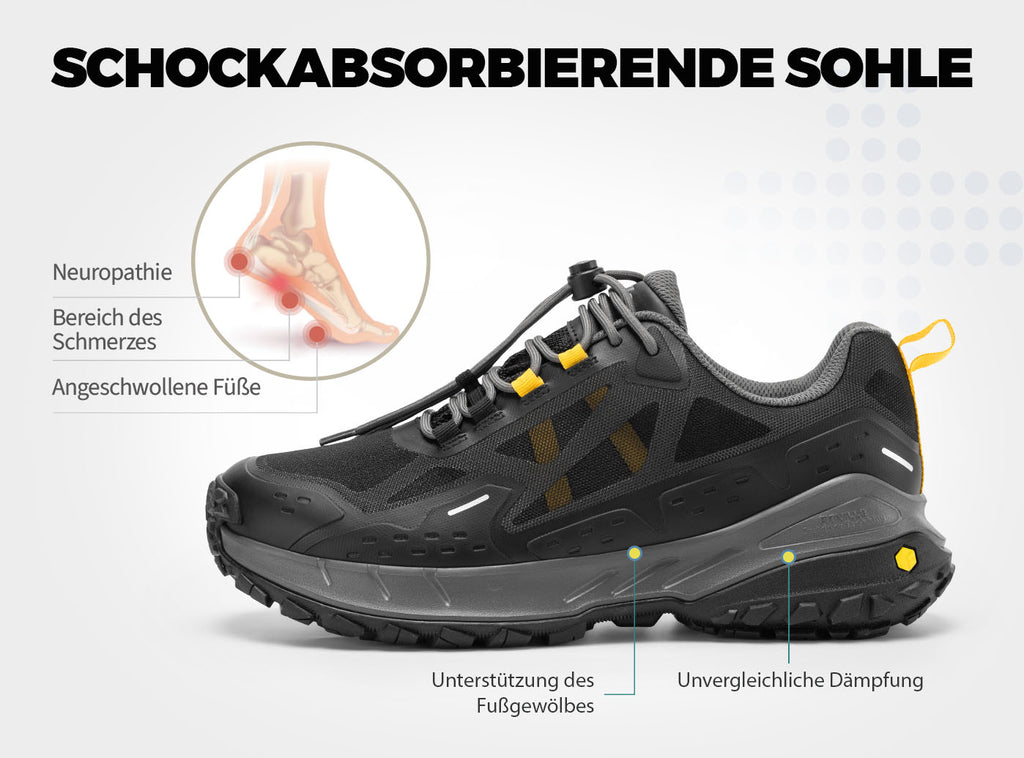 FitVille Herren Low - Top CreekCross Wanderschuhe V1 - 15