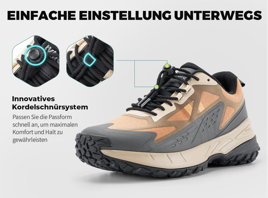 FitVille Herren Low - Top LugMax Wanderschuhe V2 - 12