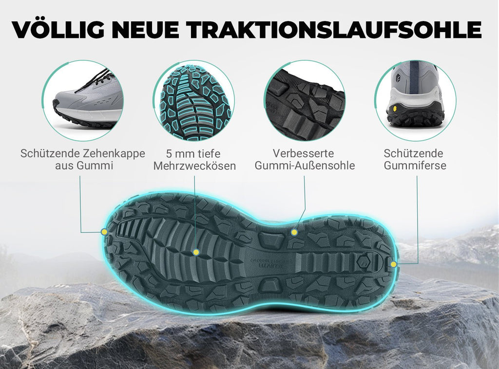 FitVille Herren Low - Top LugMax Wanderschuhe V2 - 16