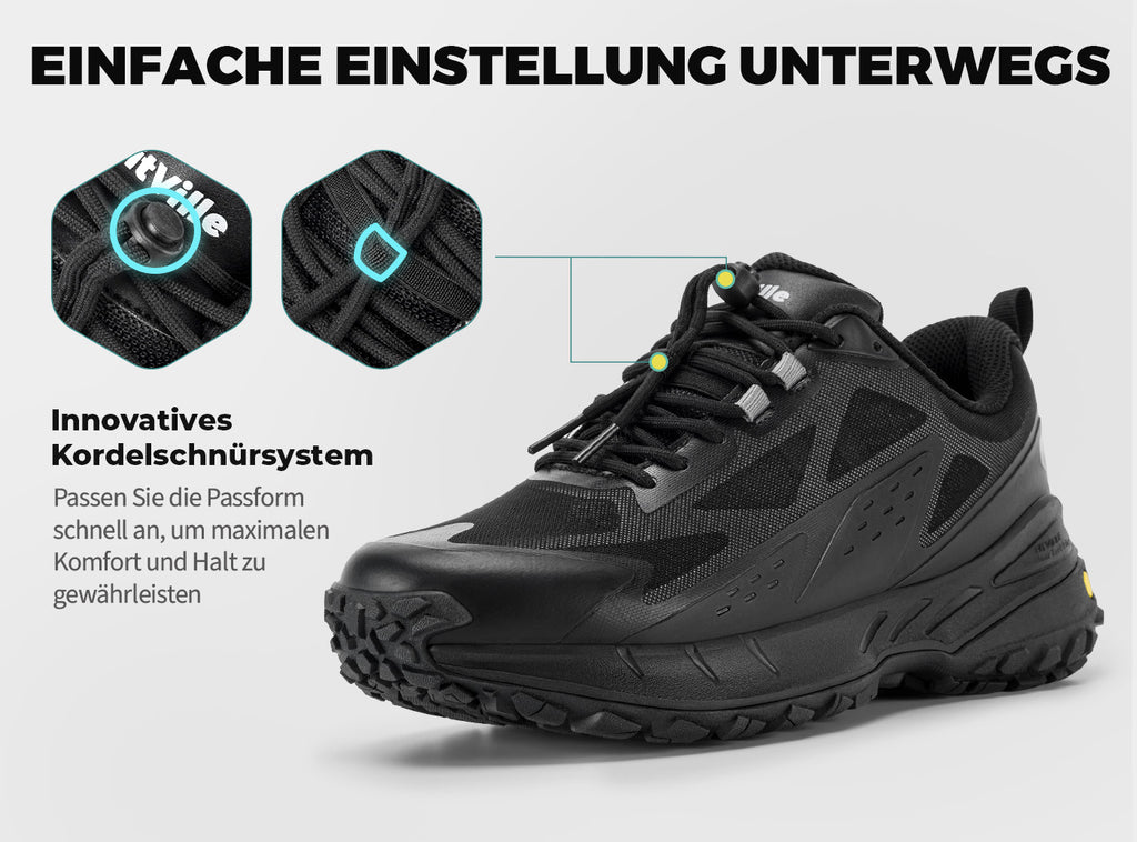FitVille Herren Low - Top LugMax Wanderschuhe V2 - 3