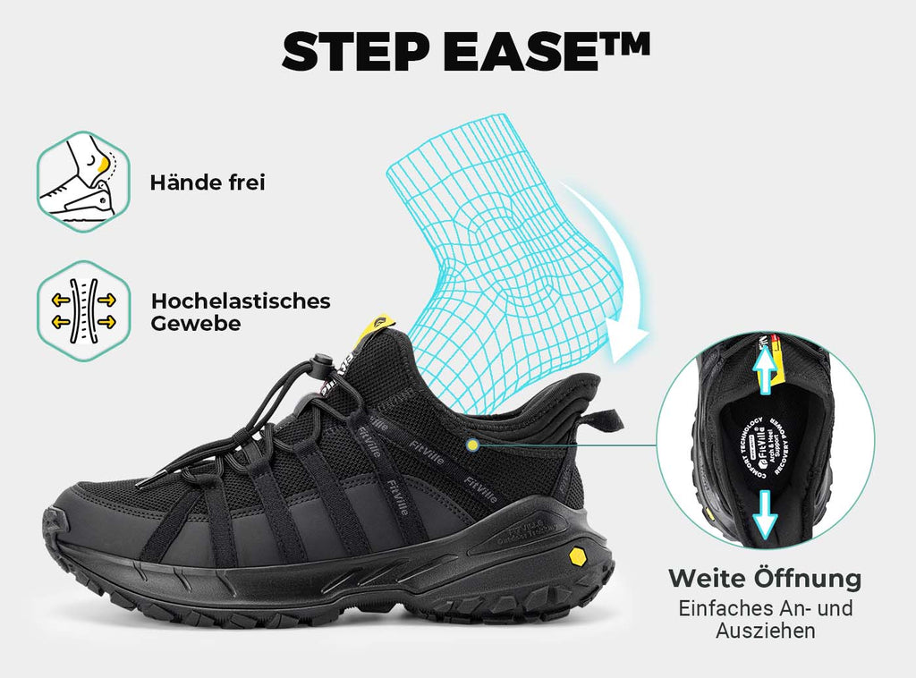 FitVille Herren Low - Top LugMax Wanderschuhe V6 - 4