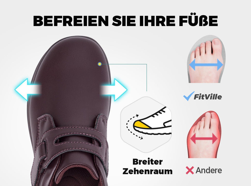 FitVille Damen BriskWalk Elite Turnschuhe V4 - 12