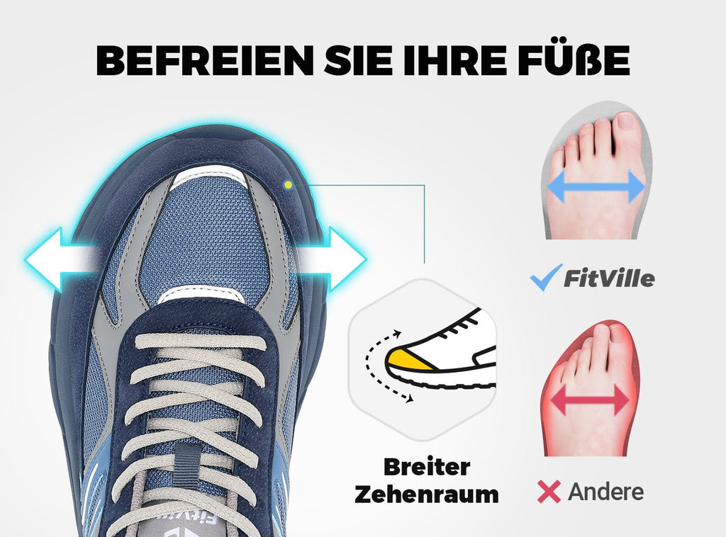 FitVille Herren Rebound Neo Wanderschuhe V5 - 3