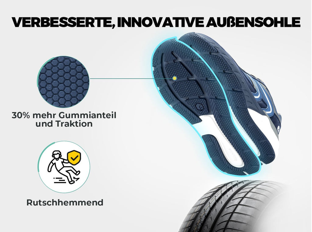 FitVille Herren Rebound Neo Wanderschuhe V5 - 15