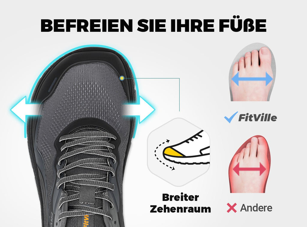 FitVille Herren FlowCore Laufschuhe V4 - 3