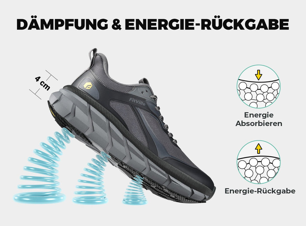 FitVille Herren FlowCore Laufschuhe V4 - 16