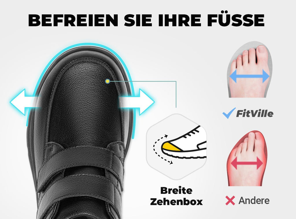 FitVille Herren EasyTop Deluxe Freizeitschuhe V2 - 12