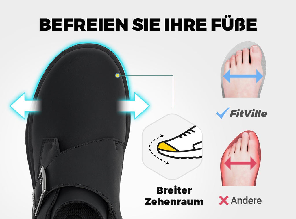 FitVille Herren BriskWalk Elite Turnschuhe V6 - 14