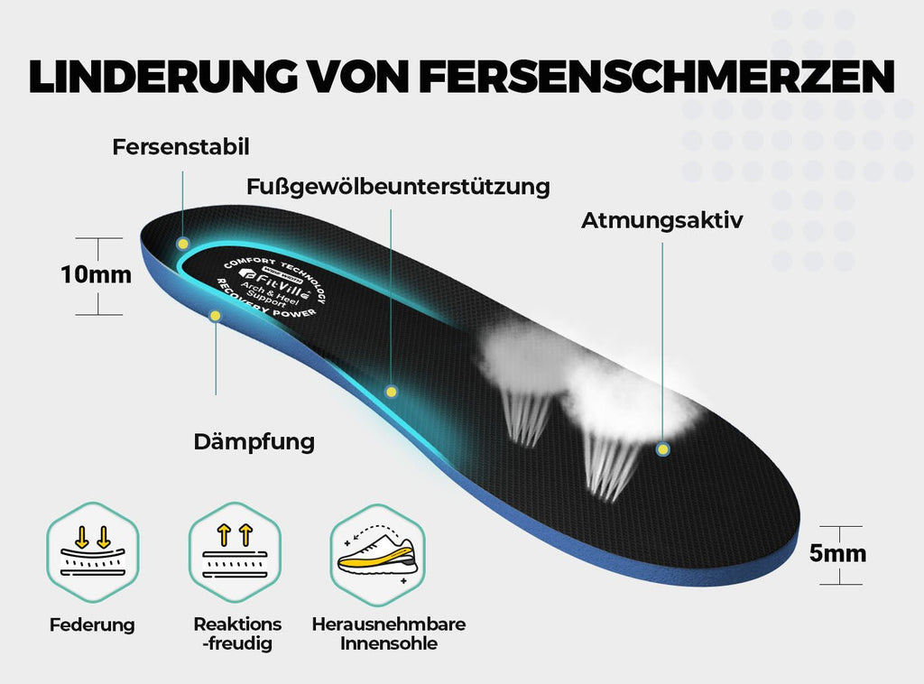 FitVille Herren BriskWalk Elite Turnschuhe V6 - 8