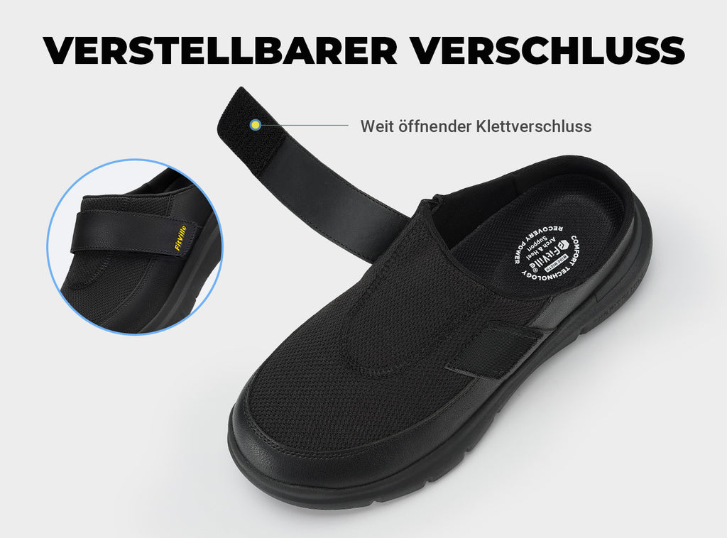 FitVille Herren EasyTop Diabetikerslipper V1 - 14