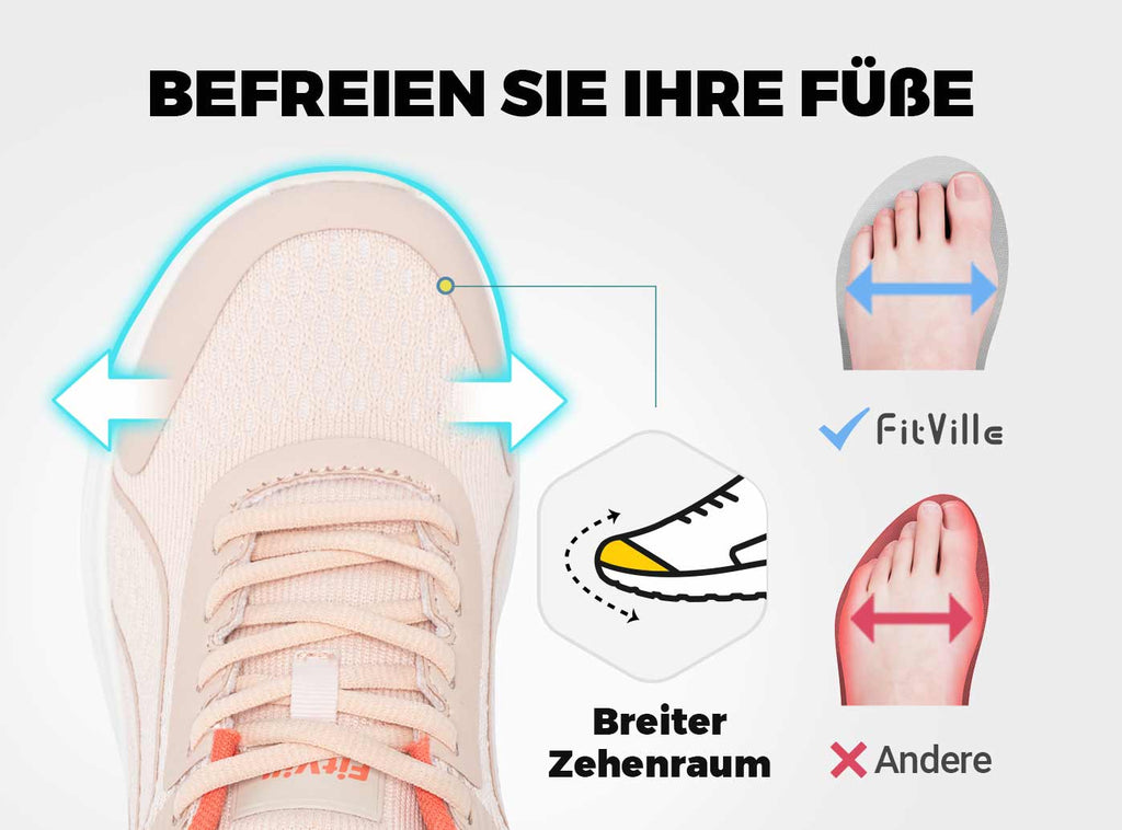 FitVille Damen Cloud Wanderer V16 - 18