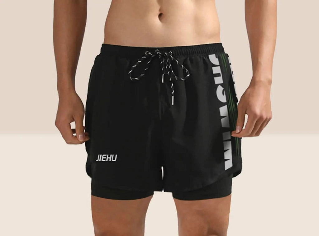 FitVille Herren Quick - Dry Badehose - 2