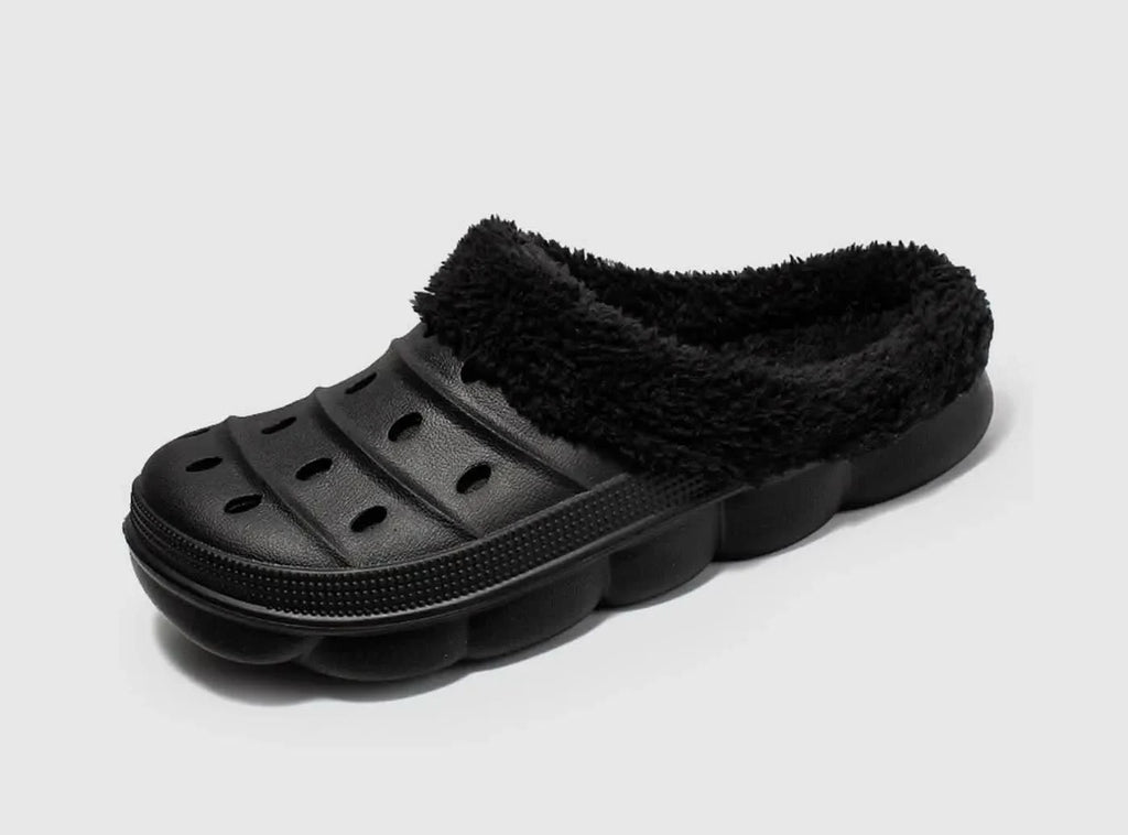 FitVille Herren Pelzgefütterte Garten Clogs - 1