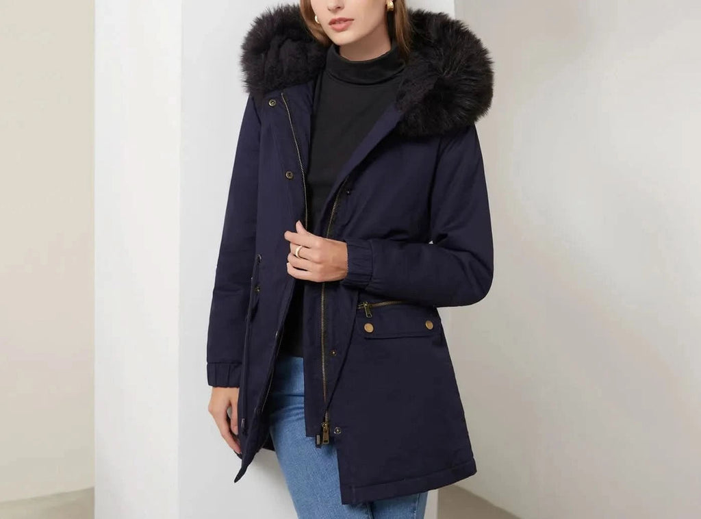 FitVille Damen lange Winterjacke - 2