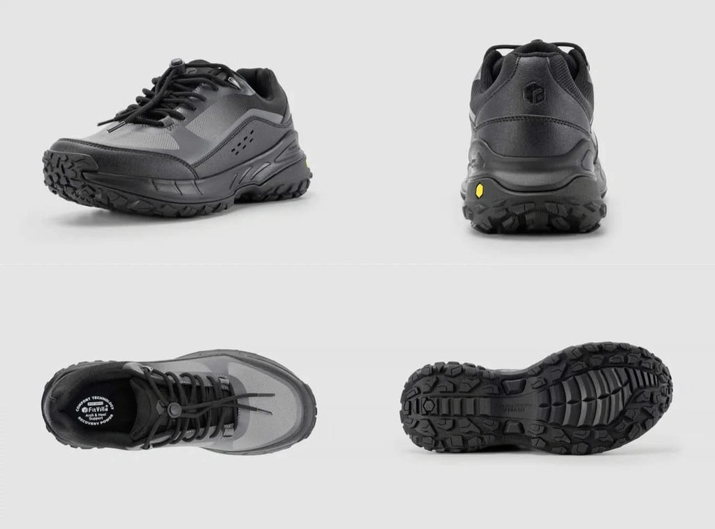 FitVille Herren Low - Top LugMax Wanderschuhe V1 - 17